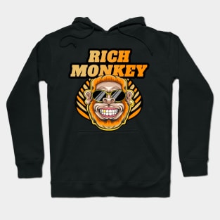 Rich Monkey Mascot Hoodie